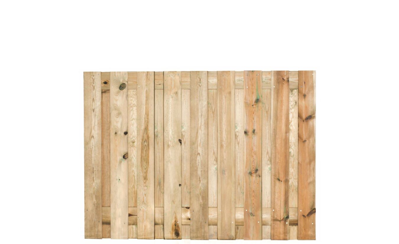 Tuinscherm geimpregneerd Vasse 19-planks 130x180cm
