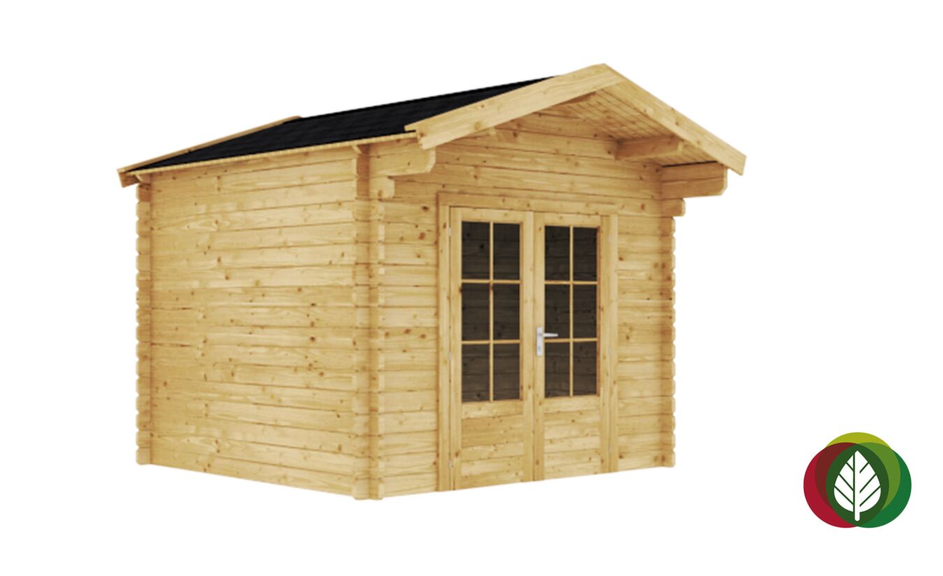 Blokhut Artres 45mm 300x300cm - Duxwood