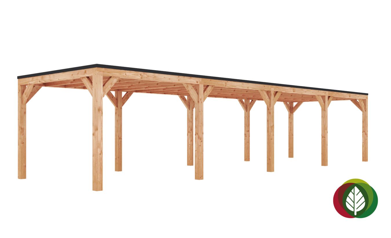 Douglas overkapping 1200 x 300 cm Leo