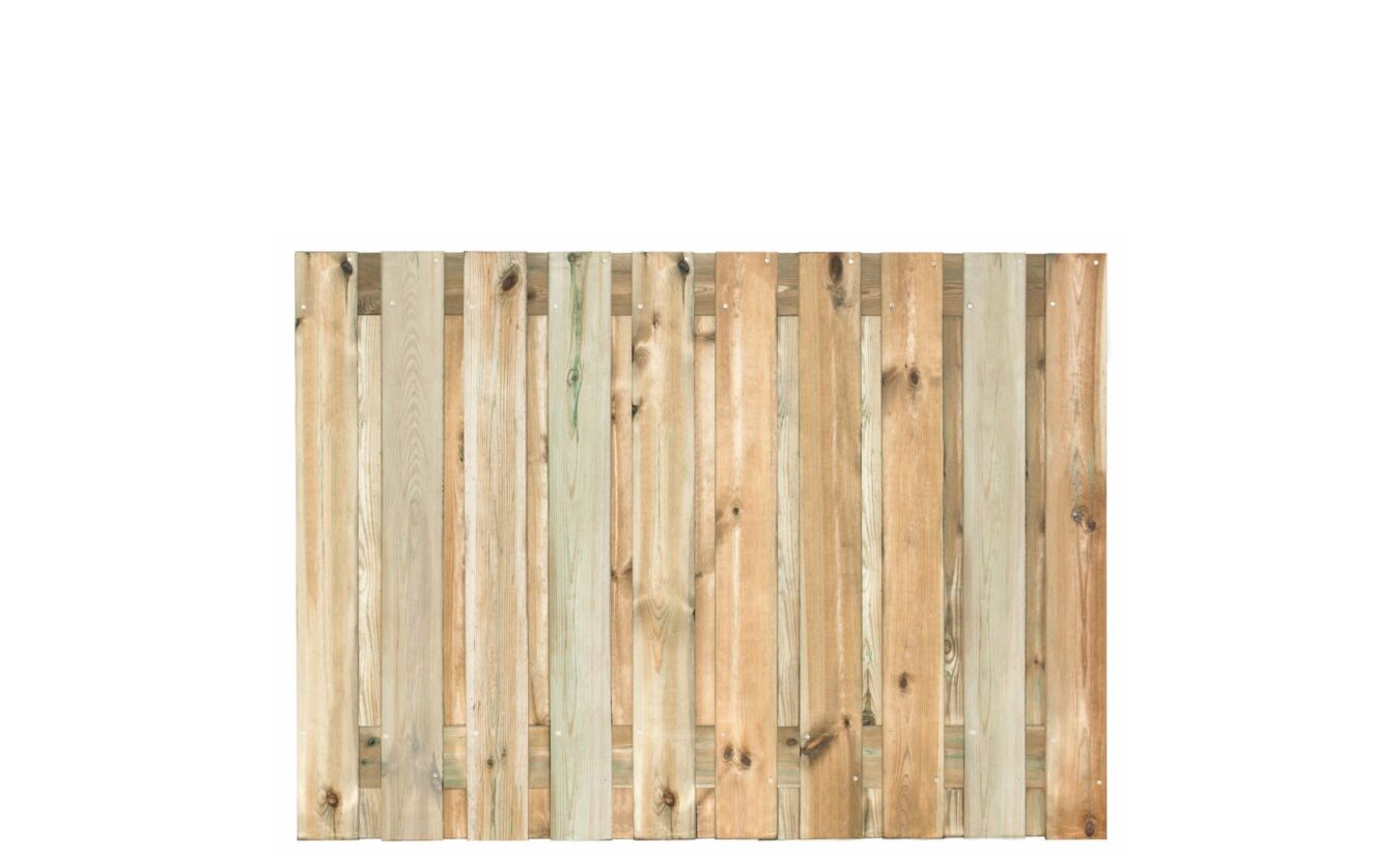 Tuinscherm Enschede geïmpregneerd 21-planks 130x180cm