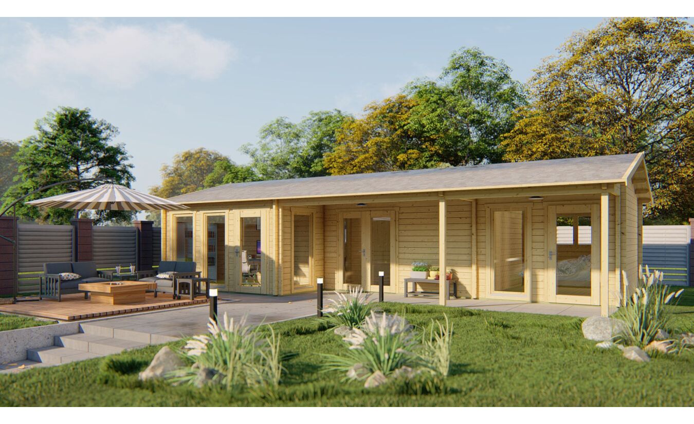 Chalet / blokhut Letterkenny 1120x595cm