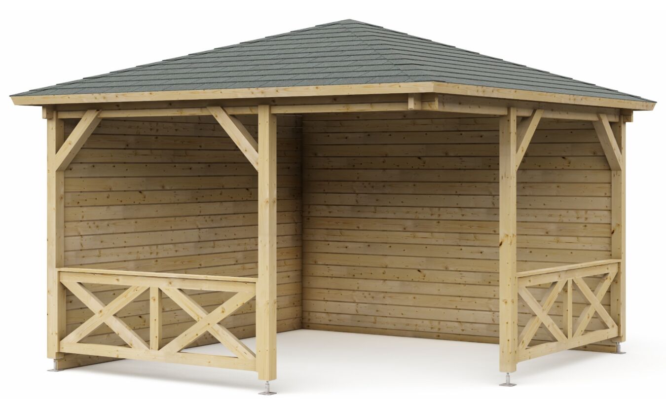Paviljoen P3555 Interflex 330x330cm