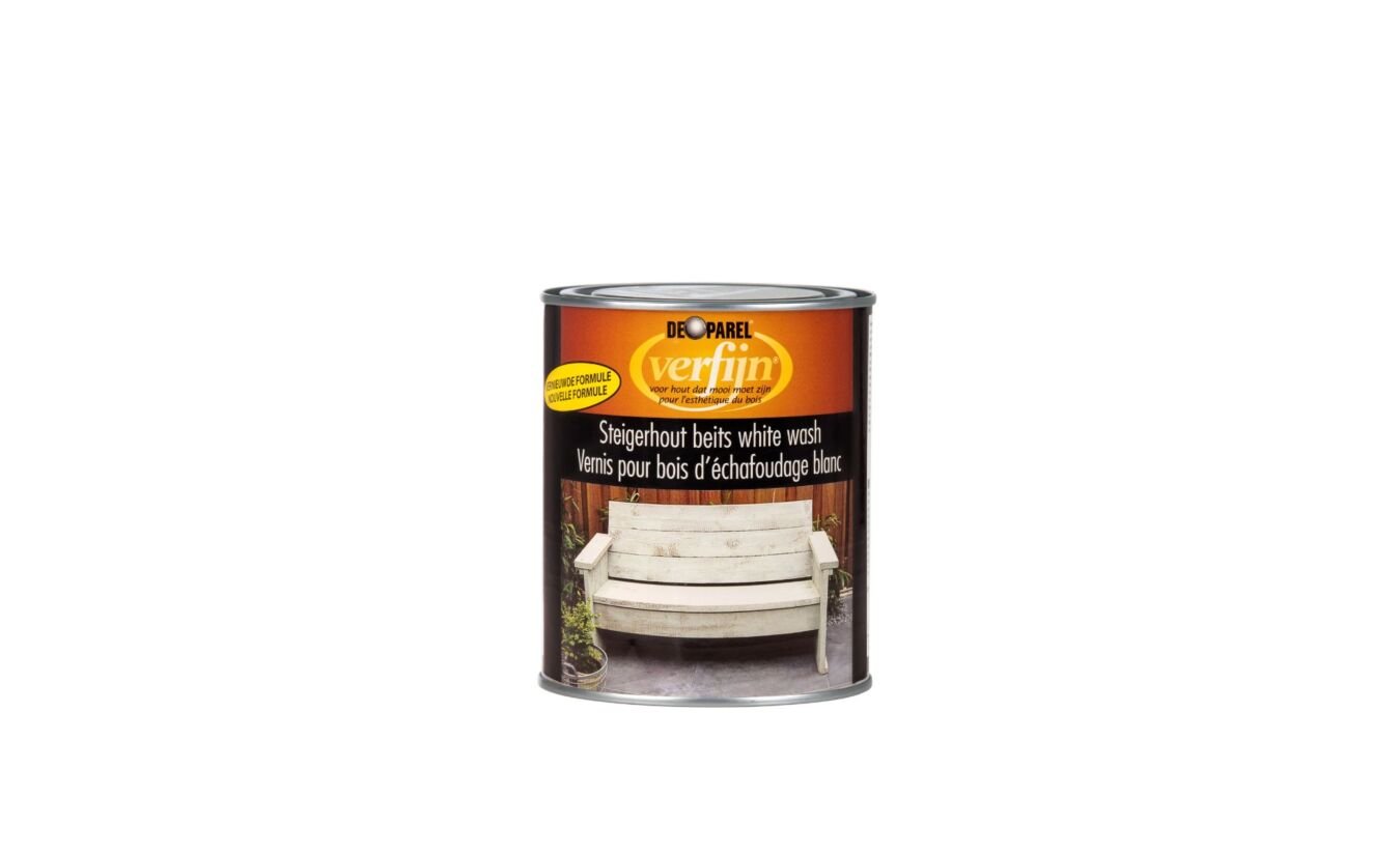 Steigerhoutbeits Grijs 0.75 ltr