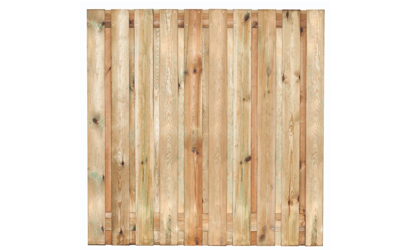 Tuinscherm geimpregneerd Venray 21-planks 180x180cm