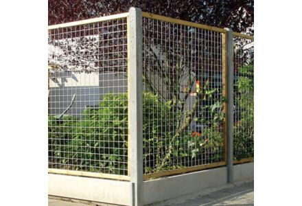 Gaaselement met geimpregneerd houten kader 180x180cm