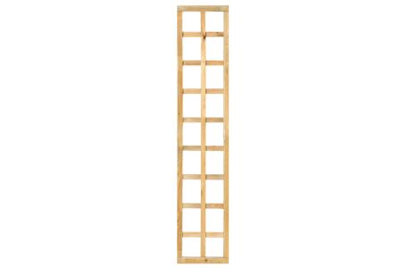 Trellis scherm recht met lijst geimpregneerd hout 180x40cm