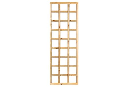 Trellis scherm recht met lijst geimpregneerd hout 180x60cm