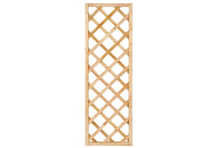 Trellis scherm diagonaal met lijst geimpregneerd hout 180x60cm
