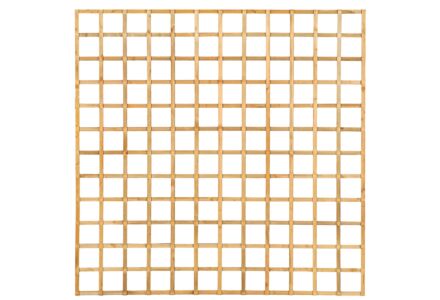 Trellis scherm recht geimpregneerd hout 180x180cm