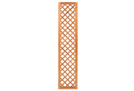 Rechte trellis diagonaal met hardhouten kader 180x40cm