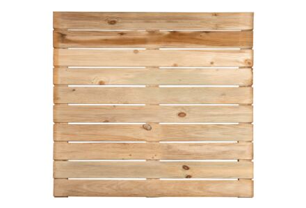 Houten tuintegel Den Helder geimpregneerd hout 100x100cm