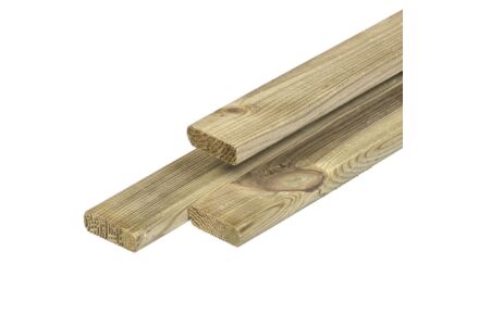 Timmerhout geimpregneerd grenen hout 1.6x4.5cm