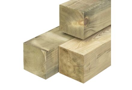 Tuinpaal Noord Zweeds vuren 13.8x13.8x300cm
