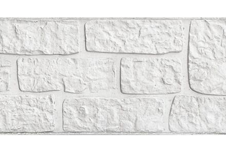 Motiefplaat romeins rotsmotief wit / grijs 36x184cm eenzijdig