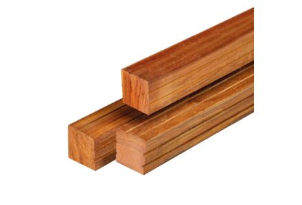 Tuinpaal hardhout Azobe 8.5x8.5x305cm