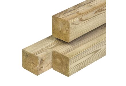 Tuinpaal geimpregneerd hout 8.8x8.8cm