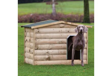 Vuren geimpregneerd hondenhok Labrador 118.5x86x93cm