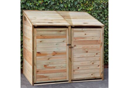 Kliko ombouw containerberging dubbel geïmpregneerd 140x85x135cm