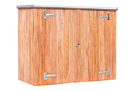 Tuinkast hardhout Lima 205x94x162cm