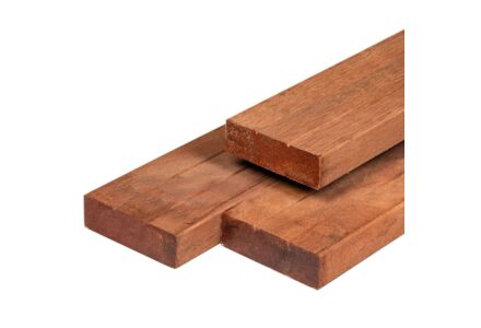 Timmerhout balk hardhout Azobe 4.4x14.5cm