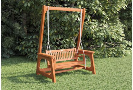Schommelbank hardhout mahonie 230x175x120cm