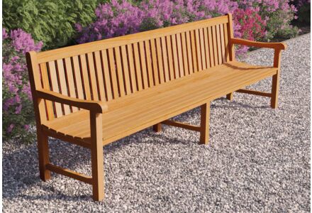 Teak hardhout tuinbank Norwich 210x91cm