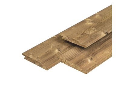 Caldura Wood overhangend rabat 1.8x14.1x300cm