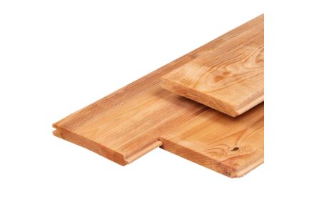 Veer en groef dakbeschot Red Class Wood 1.8x19.5cm