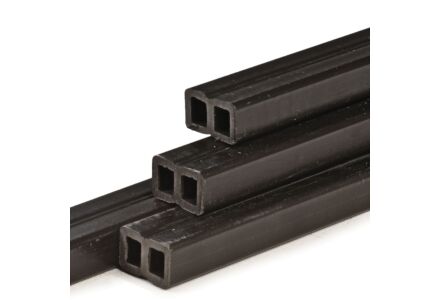 Ligger Composiet Antraciet WPC 3x5x220cm