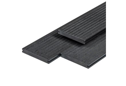 Vlonderplank Massief WPC Excellent 2.0x14x400cm Antraciet