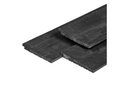 Zweeds Rabat zwart geimpregneerd vuren 2.2x19.5x400cm