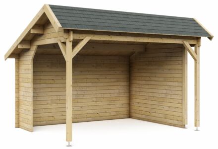 Blokhut 3832 Interflex 380x320cm