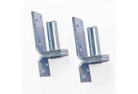Stalen plaatduim voor schuttingdeur 38x5mm per stuk