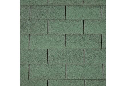 Dakshingles recht groen