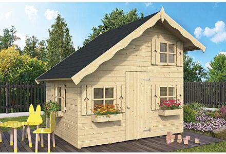 Houten speelhuisje Lola B220xD180cm
