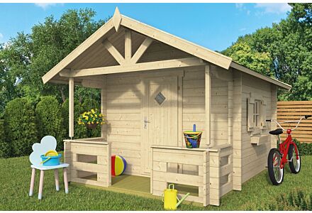 Houten speelhuisje Marii B235xD310cm