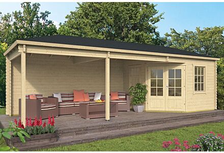Blokhut Bertil 790x300cm