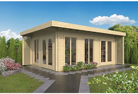 Blokhut Tuinhuis Hildegard 590x400cm Tuindeco