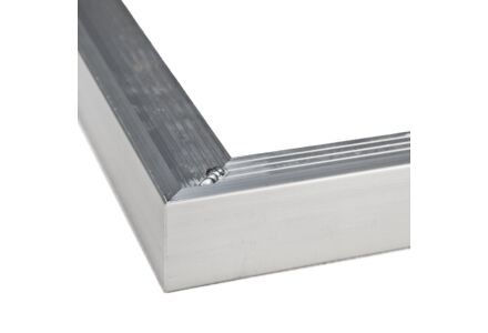 Aluminium daktrim buitenhoek