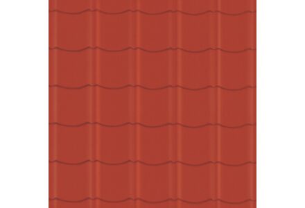 Easypan plaat glad rood