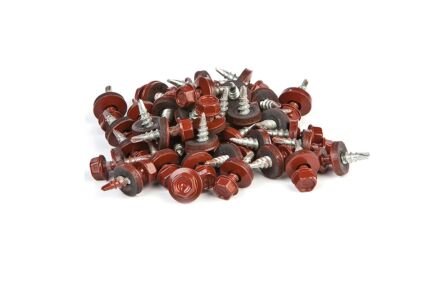 Aquapan / Easypan schroeven rood - 40 stuks