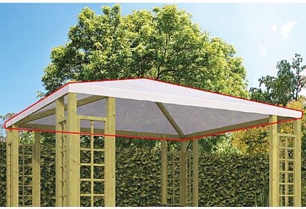 Extra los zeildoek voor paviljoen