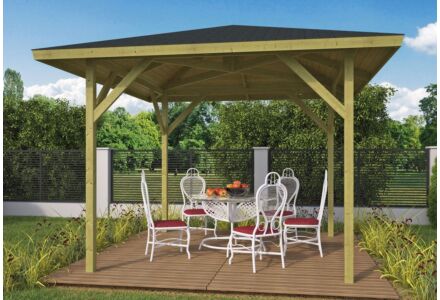 Prieel Econoom 340x340cm Tuindeco