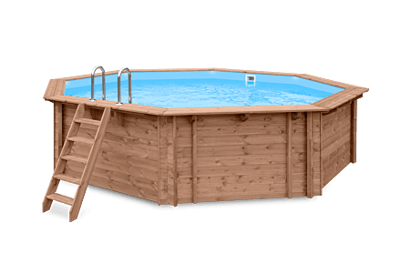 Houten zwembad 560x517cm Kokomo Beach