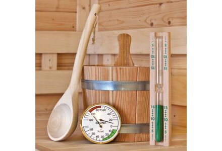 Sauna accessoires set