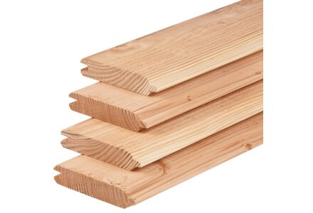 Blokhutprofiel lariks douglas 2.8x14.5x400cm
