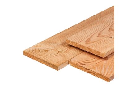 Tuinplank Lariks Douglas 2.5x25cm schuttingplank