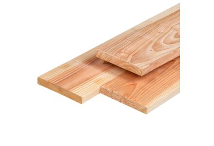 Lariks Douglas tuinplank / vlonderplank extra breed 2.8x17.5x400cm