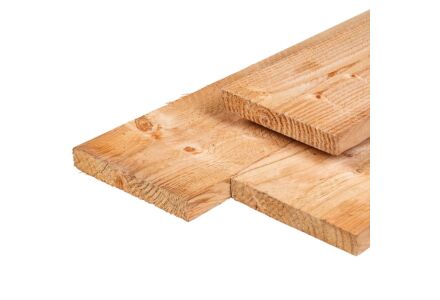 Steigerplank Lariks Douglas tuinplank ongeschaafd 3.0x20cm