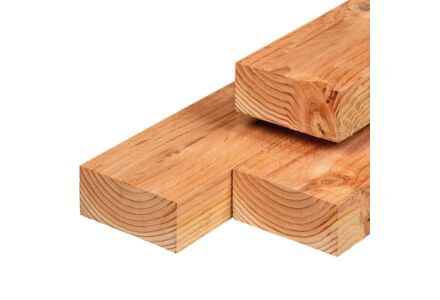 Balk Lariks Douglas timmerhout 10x20x300cm ongeschaafd